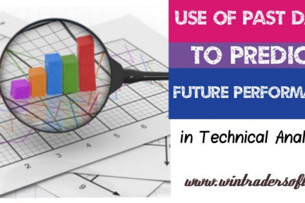 use of past data to predict the future performance in technical analysis