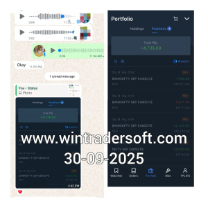Thanks to WinTrader for helping me achieve this wonderful Profit ?