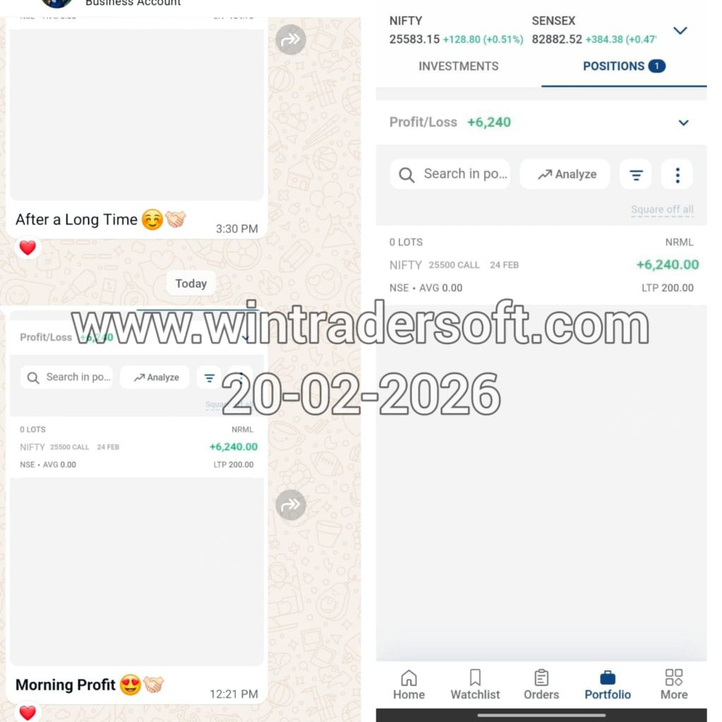 Morning Profit 😍🤝