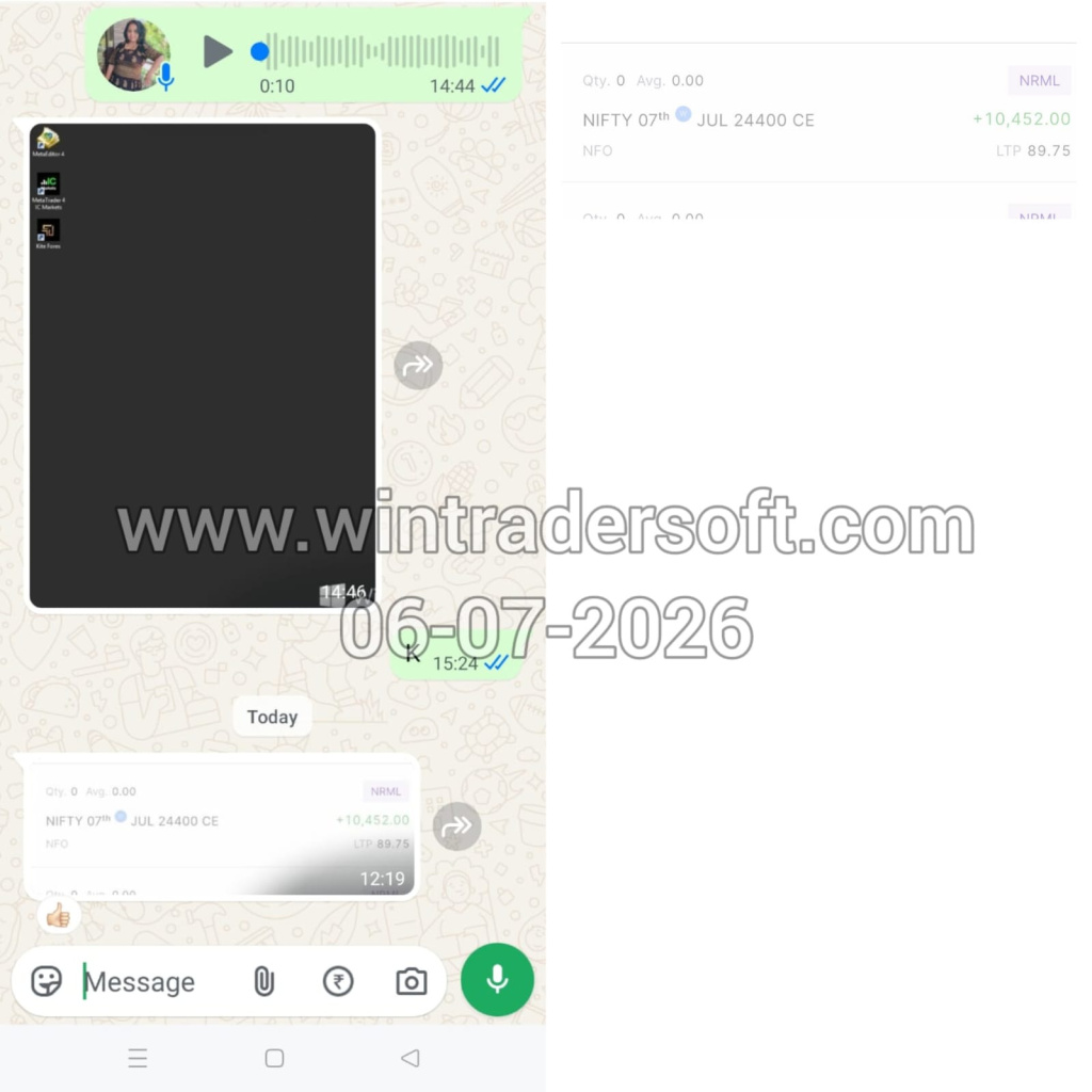Happy with my Nifty trading experience using WinTrader.